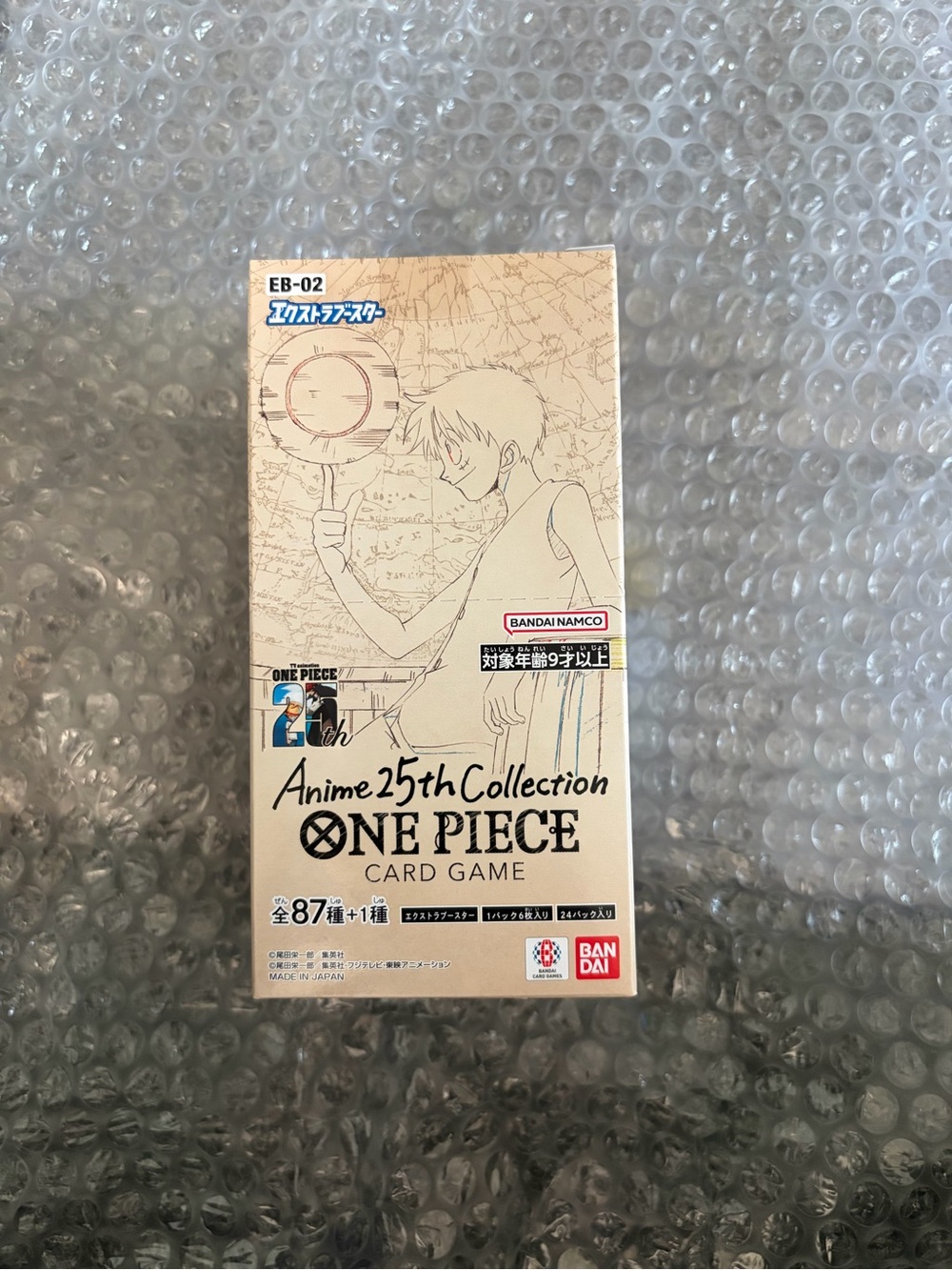 One Piece Anime 25th Collection Japanese Booster Box EB-02